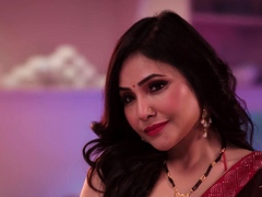 Tiny Indian MILF Naomi Shah swallows a stiff cock