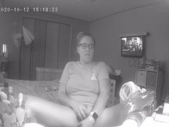 Seksspeelgoed, Vingeren, Masturbatie, Schreeuwen, Spion, Tiener, Vibrator, Bekijker