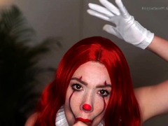 Delightful redhead uses toy to masturbate