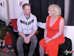 Grosse titten, Pummelig, Oma, Hd, Reif, Milf, Orgasmus, Schreiend