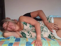 Stepmom Fucks Stepson Hard In Stormy Night - Rough Doggystyle & Deepthroat