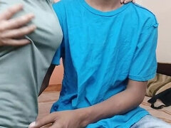 Novio, Acercamiento, Universidad, Pareja, Ama de casa, Indio, Flaco, Chupando