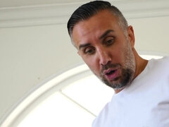 After tennis game, coach penetrates hairy twat of redhead