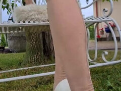 Amateur, Hd, Maduro, Madres para coger, Al aire libre, Latex, Ducha, Chorro