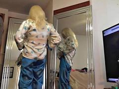 ゲイ, 下着, パンティ, サテン