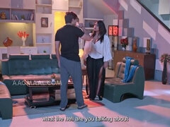 フェラチオ, 茶髪の, 巨乳な, 手コキする, 自家製, インド人, 熟年, オマンコ