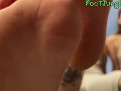 Russian Teenagers Feet Humilation Femdom Point-Of-View Clip