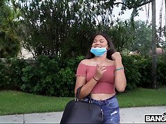 Amateur, Belleza, Culo grande, Negro, Tetona, Coche, Masturbación, Tetas