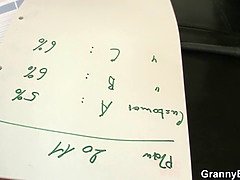 Hot office woman in stockings rides his big dick