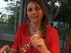 デカパイ, 茶髪の, 中出し, 足, 足コキ, ふっくら乳首, オマンコ, オッパイの