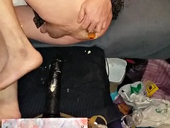 素人, アナル, 女装男装, ディルド, 目瞪口呆, ゲイ, ハードコア, おもちゃ