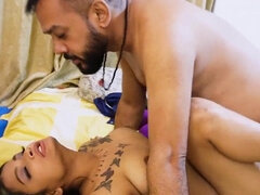 Amateur Threesome Hardcore with pigtailed brunette desi Indian babe