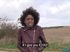 Arsch, Blasen, Braunhaarige, Auto, Schwarz, Natürlichen titten, Im freien, Öffentlich