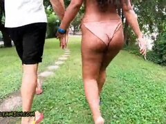 Gros cul, Grosse bite, Papa, Hard, Énorme, Fille latino, Seins naturels, Orgasme