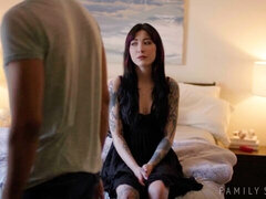 Gros cul, Grosse bite, Gros seins, Sucer une bite, Brunette brune, Léchez, Chatte, Maigrichonne