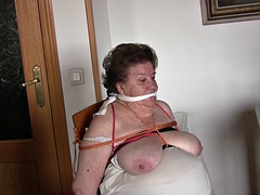 Grandma bound and gagged