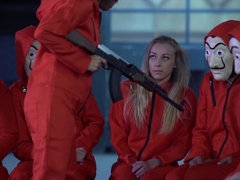 Mamada, Morena, Grupo, Pajear, Madres para coger, Orgía, Trio, Tetas