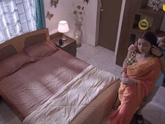 エロティック, 女, ホテル, インド人, 淫乱熟女, 裸, オッパイの, ヴィンテージ