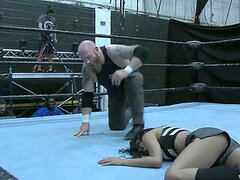 Intergender, wrestling, fighting