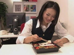 Asiático, Morena, Corridas, Corridas faciales, Masturbacion con pies, Japonés, Lencería, Tragarse