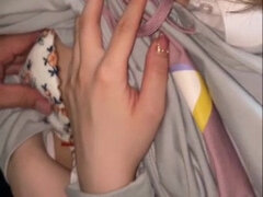 Asiático, Loco, Grupo, Hotel, Lesbiana, Pequeña, Adolescente, Trio