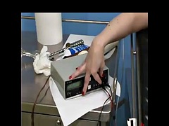 Electro orgasm play in gynecomastia