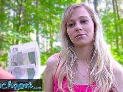 Rubia, Mamada, Corridas, Sexo duro, Al aire libre, Pov, Público, Realidad