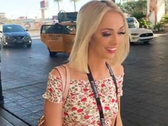 Blonde, Sucer une bite, Tir de sperme, Exhib, Petite femme, Pov, Maigrichonne, Adolescente