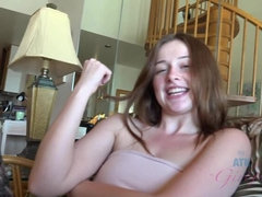 Pijpbeurt, Sperma, Vriendin, Handbeurt, Olie, Orgasme, Buiten, Gezichtspunt