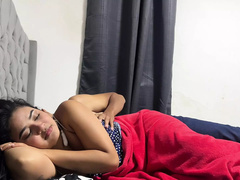 Step Sister Shares Bed with Brother - Rough Taboo Fuck in HD
