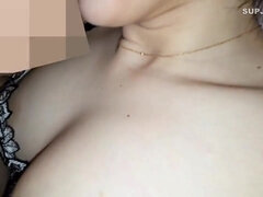 Asiático, Tetas grandes, Mamada, Peludo, Hd, Pov, Tetas