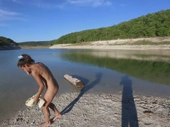 Harig, Buiten, Klein, Kut duiken, Mager