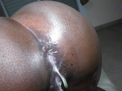 Africain, Anal, Grosse bite, Éjaculation interne, Noir ébène, Français, Interracial, Pénis