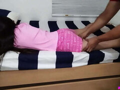 Grosser schwanz, Blondine, Hd, Selbstgemacht, Massage, Rau, Dürr, Student