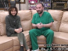 Американки, За кадром, Доктор, Затыкание рта, Перчатки, Латекс, Белье, Киски