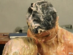 Еда, Перчатки, Поцелуи, Секретарша, Влажная