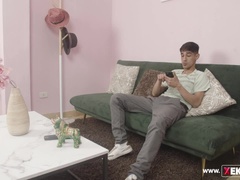 デカ尻, デカパイ, フェラチオ, エロ熟女, イく瞬間, バック, ラティーナ, 淫乱熟女