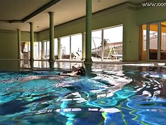 Sheril Blossom hot Russian underwater