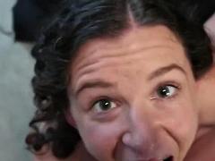 Milf with insane body Sucks and gets Fucked Hard: Big Tits, Blowjob Cum In Mouth Porn