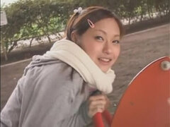 Incroyable, Couple, Japonaise, Pov, Nénés, Pute