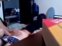 Fucking my sister-in-law while studying