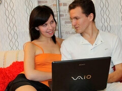 Arsch, Blasen, Braunhaarige, Fetisch, Mann mann frau, Pervers, Jungendliche (18+), Titten