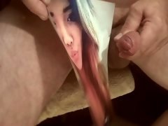 Tribute for CaitlinLuvsCum96 - facial creamed hot lips