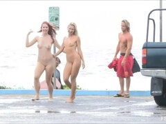 Anal, Femelle, Pénétrer avec le poing, Hd, Lesbienne, Nudiste, Solo, Jouets