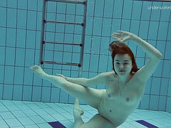 素人, 美女, ビキニ, 茶髪の, プール, ロシア人, ティーン, オッパイの