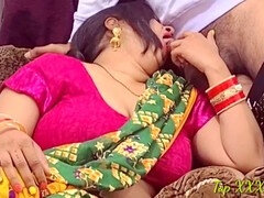 Amateur, Tante, Bisexuelle, Couple, Éjaculer dans la bouche, Fait maison, Femme au foyer, Indienne