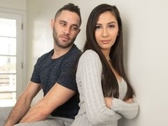 Blasen, Braunhaarige, Handjob, Küssen, Latina, Entkleiden, Jungendliche (18+), Titten