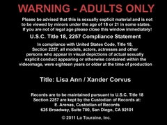 Hot mom with giant fake tits Lisa Ann satifies stepson in the kitchen