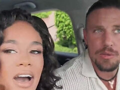 Schönheit, Bikini, Braunhaarige, Schwanz, Interrassisch, Pornostars, Muschi, Rau