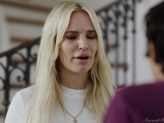 Horny blondie surprising xxx clip